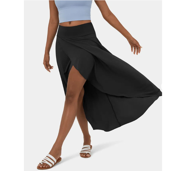 HALARA Skirts Halara Breezeful High Waisted High Low 2in Quick Dry